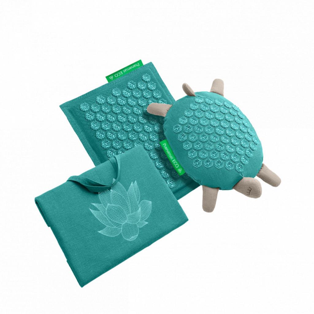 Pranamat ECO Massage Pillow (Natural Turquoise)